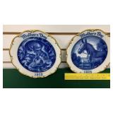 2 Dresden West Germany 8" Plates