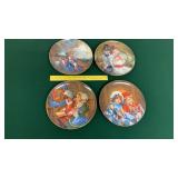 4- A Childhood Almanac 91/2" Plates