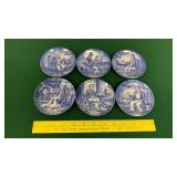 6- Enoch Wedgwood- England Plates 4"