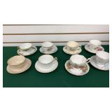 Cups & Saucers -Times 8