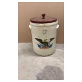 12 Gallon Crock With Cover