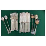Lot With Forks & Knives, Etc