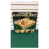 Solid Wood Game Set