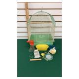 Bird Cage With Accessories