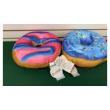 2 New Scented Circle Pillows