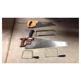 Group of Hand Saws