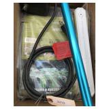 Box W/ Hose Attachment, Pond Liner, Pump