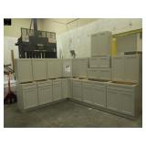 Stone Harbor Gray Kitchen Cabinet Set 10