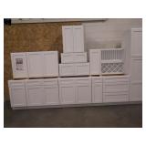 Arcadia White Kitchen Cabinet Set 20