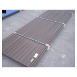 300 LF Corrugated Steel Panel Brown 3