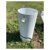 White on White Aluminum Coil 24