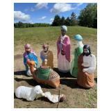 Bubble Nativity Scene