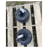 2 John Deere Wheel Weights