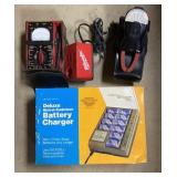 Battery Chargers and Meters