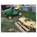John Deere GT262 Mower With Deck