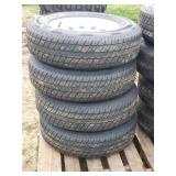 New ST205/75-15 Trailer Tires & Rims