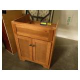 Brookville Honey Birch Vanity 24" x 21" **Unassemb