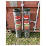 2 Plastic Coated 36"x50