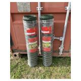 2 Plastic Coated 36"x50