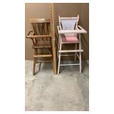 2 Doll Highchairs