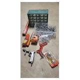 Peg Board Hooks, Small Parts Bin, Misc Tools