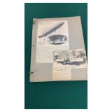 Early Scrapbook Plane Articals