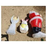 Bubble Plastic Bunny, Santa, Angel