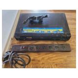 Panasonic DVD Player, Power Strip