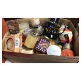 Box Lot of Scented Candles
