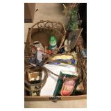 Box Lot of Home Decorations