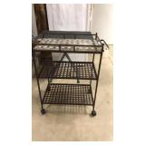 Three Tier Serving Cart