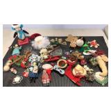Variety of Small Christmas Decorations