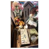 Box Lot of Decorative Items