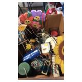 Box Lot of Decorations/Candles
