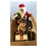 Box Lot of Christmas Decorations