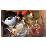 Box Lot of Glassware