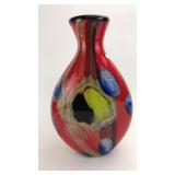 Ornate Blown Glass Vase