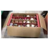 Box of Vintage Christmas Decorations