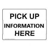 Pick-Up Information