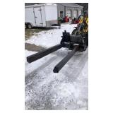 Bradco Skid Steer QA Hydraulic Tree Grapple