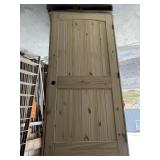 36"x80" Interior Knotty Pine Door-Left