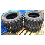 12-16.5 Skid Steer Tires (x4)