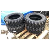 10-16.5 Skid Steer Tires (x4)
