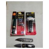 Duck Call, Squirrel Call, 2 Knives