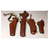 Leather Holsters, Times 4