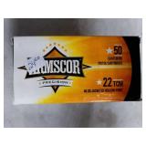 22 TCM Jacketed Hollow Point Amscor USA Ammo