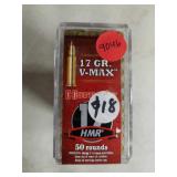 17 HMR  Hornady 17 Gr V-Max Ammo