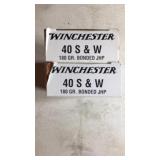 40 S&W - Winchester- 180 Grain