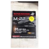 .22 Cal. LR - Winchester- 40 Gr. 500 Rds