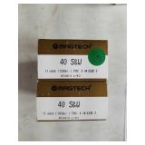 40 S&W Magtech 180 Gr FMC Ammo
